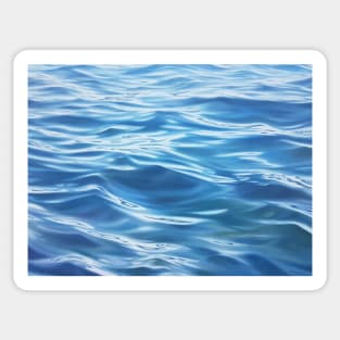 On The Sky Side - lake water painting Sticker